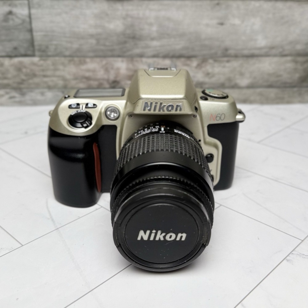 Nikon N60 Film Camera with 35-80mm f/4-5.6 Nikkor Auto Lens Works